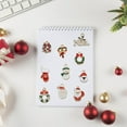 thumbnail image 5 of BKBP Mini Resin Christmas Ornaments Set,Rustic Christmas Decorations,Small Miniature Christmas Tree Ornaments - Santa Snowman Gingerbread Angel,Tiny Christmas Tree Decorations with Gift Box!, 5 of 5