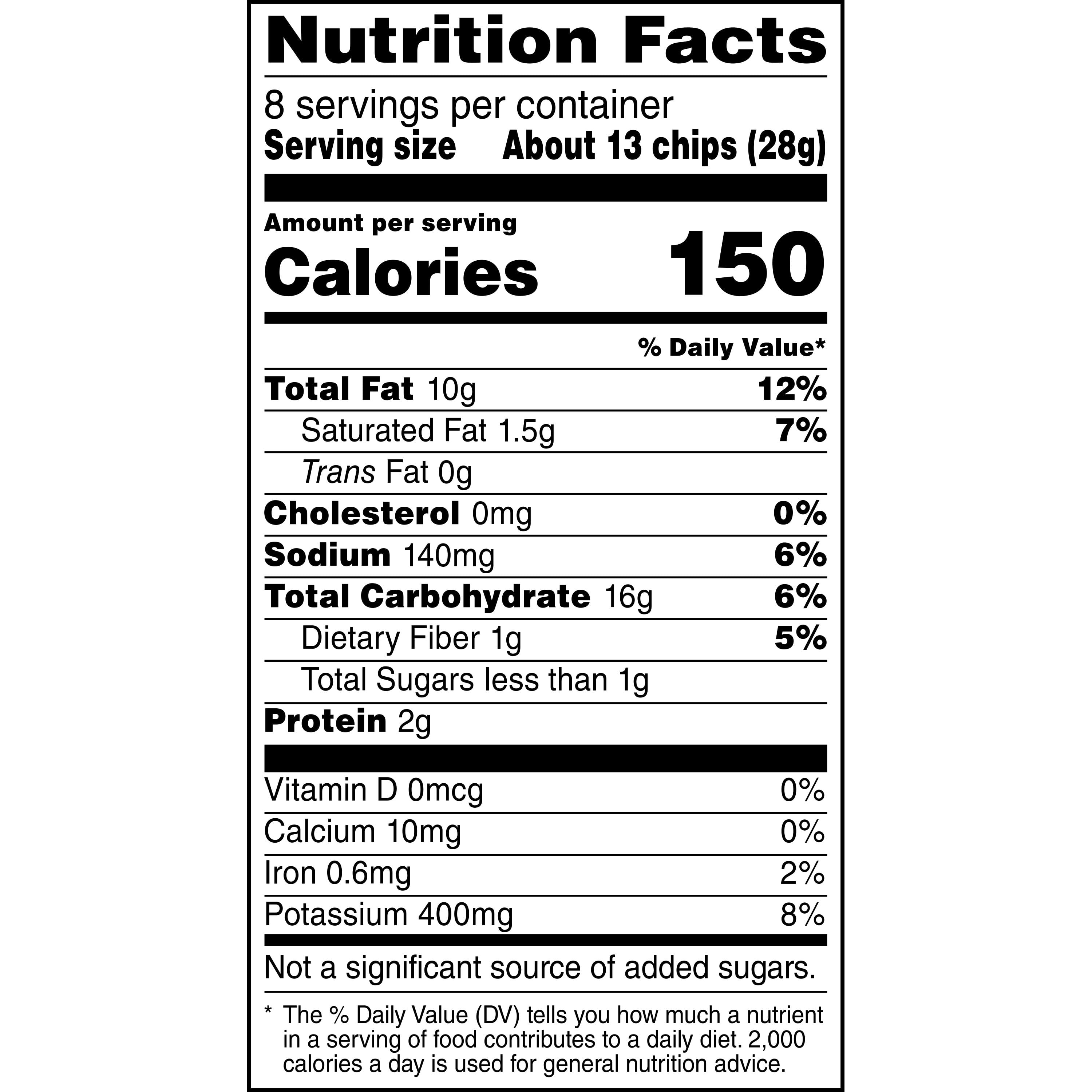 Ruffles Potato Chips Buffalo Wings, 8 ounce