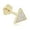 Gold, variant on AVORA 14K Yellow Gold Clustered Simulated Diamond CZ Triangle Cartilage Piercing Flat Back Earring Body Jewelry (18 Gauge)