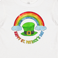 thumbnail image 4 of Inktastic Happy St. Patrick's Day Rainbow and Hat Boys or Girls Baby T-Shirt, 4 of 5
