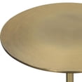 thumbnail image 7 of Uttermost Gimlet Contemporary Metal and Marble Drink Table in Black and Brass, 7 of 7