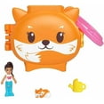 thumbnail image 3 of Polly Pocket Cuddly Toys Compact Play Set GYV99 Fox, HRD39, 3 of 5