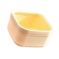 thumbnail image 4 of DOMELAY Mini Trash Can Countertop Desk Trash Bin for Kitchen Bathroom Bedroom Beside Yellow, 4 of 9