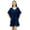 Blue, variant on Women's V Neck Tassel Kaftan Short Rayon Caftan Designer Beachwear Coverup Dress