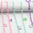 thumbnail image 4 of 1~10PCS New Sweetness Anti Slip Sunglasses Chain Sweet Appearance Childrens Mask Rope Eyewear Chains Durable Mask Anti Lost Rope Style C 1pc, 4 of 6