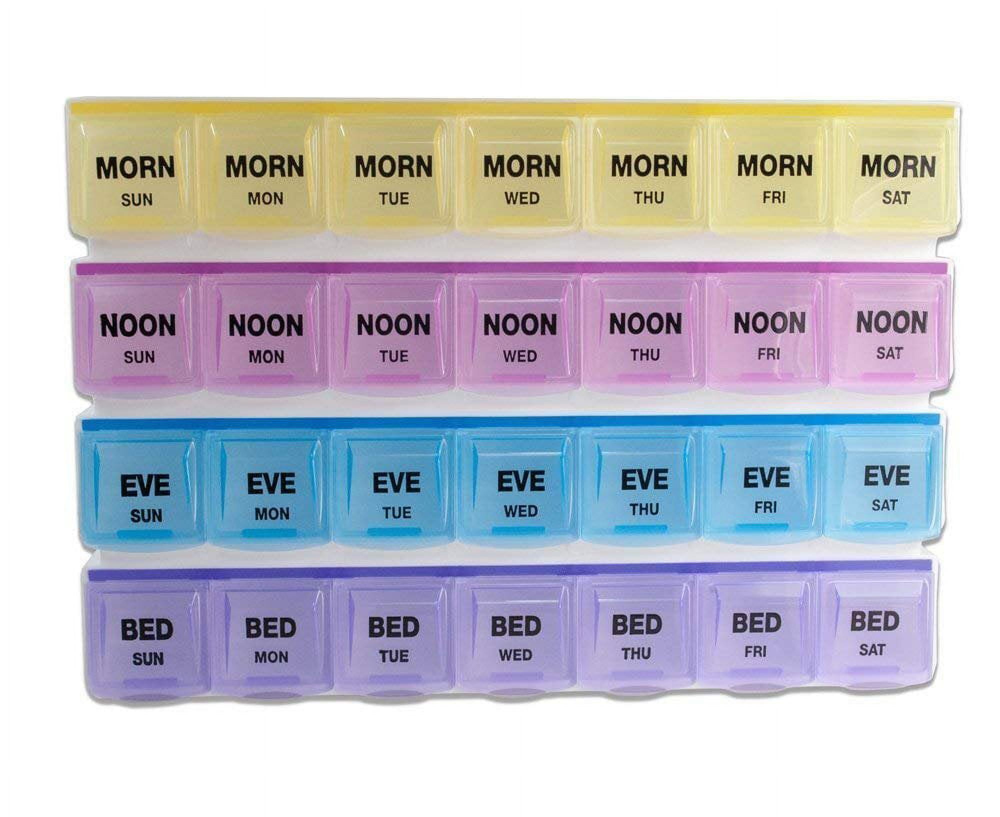 Apex 7-day Medi Tray Planner Pill Organizer