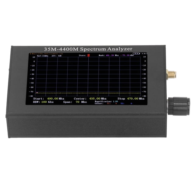 RF Frequency Analyzer, Frequency Analyzer -10dBm Maximum Input Portable for Domain Analysis