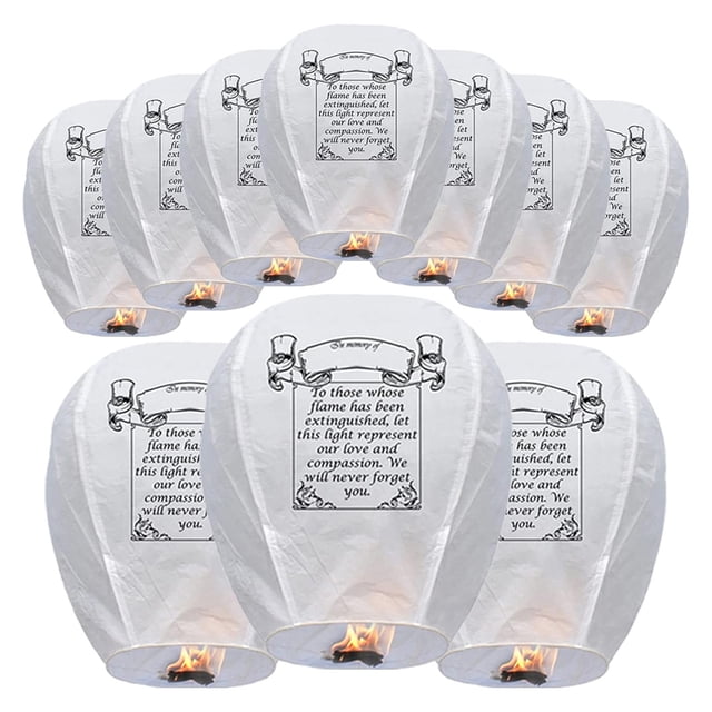 Wishing Lantern 20 Pcs Red Chinese Paper Lanterns with Wishes Writing for Birthday Wedding Party Decorations Rkxzt