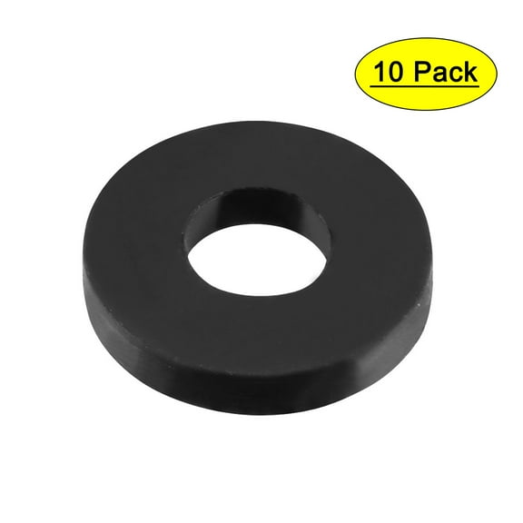 12mm OD O-Ring Hose Gasket Flat Rubber Washer Lot f Faucet Grommet 10pcs