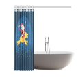 thumbnail image 2 of MKHERT Santa Claus with A Dog Polyester Fabric Shower Curtain 60x72 inch, 2 of 2