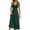 GN2-Dress, variant on Maxi Dresses for Women Solid Color Sleeveless V Neck Waist Flowy Pleated Skirt Party Evening Dress Black L