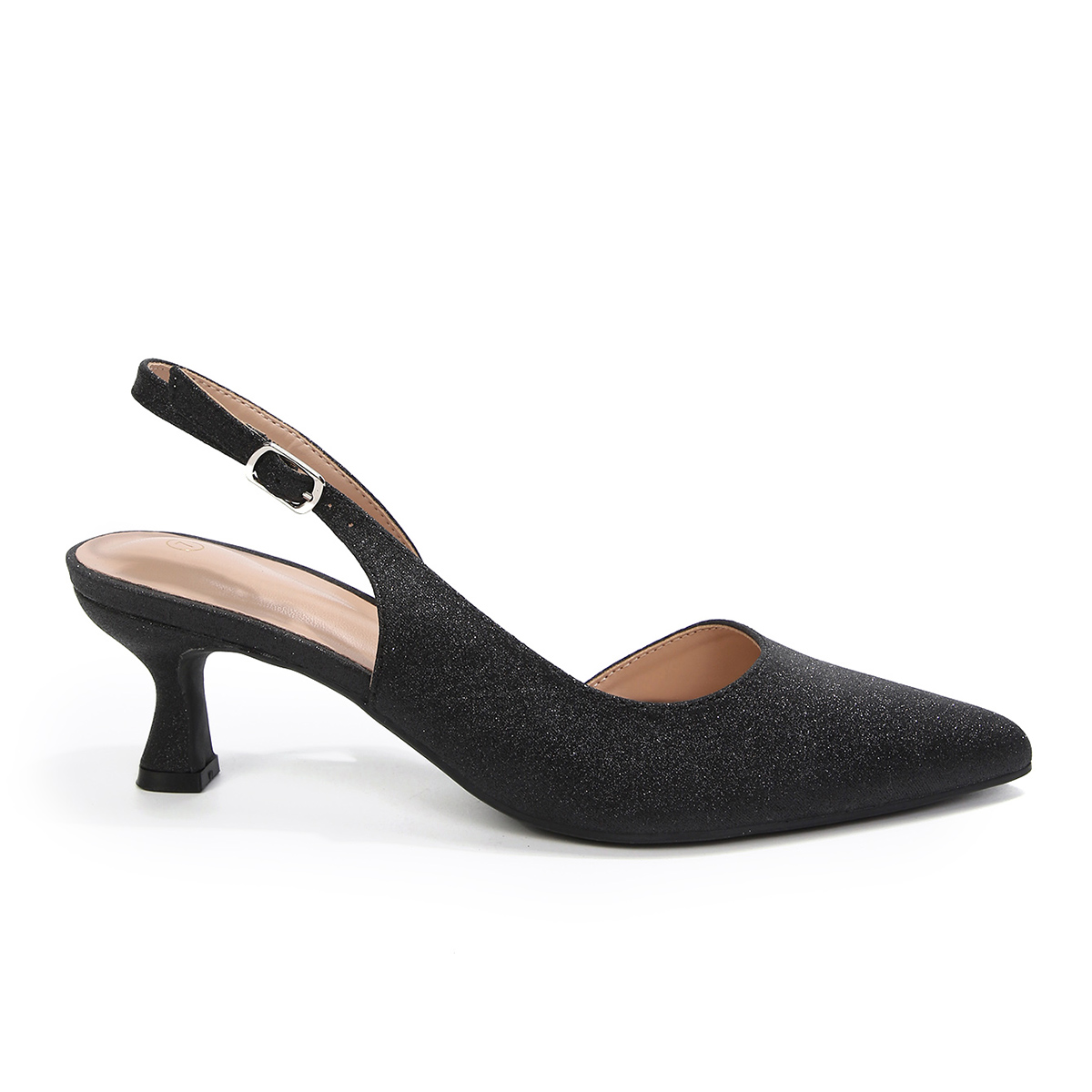 Bocca Women's Kitten Heel Pumps With Glitter photo 2
