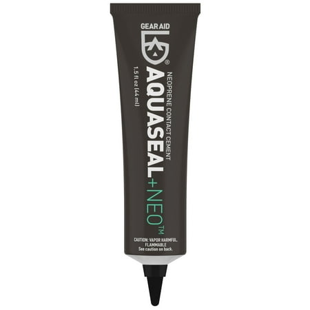 Cement Kit - Seal Cement Neoprene Repair Kit Precision Applicator - 2 oz Black