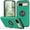 Dark Green, variant on HCTian for Pixel 8A Case for Google 8A Case Military Grade Shockproof Built-in Ring Holder Kickstand Car Mount Armor Heavy Duty Protective Case for Google Pixel 8A Phone Case