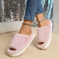 thumbnail image 5 of Wensltd Women's Winter Slippers with Memory Foam Indoor Outdoor Soft Warm Fuzzy Bedroom Slippers, 5 of 7