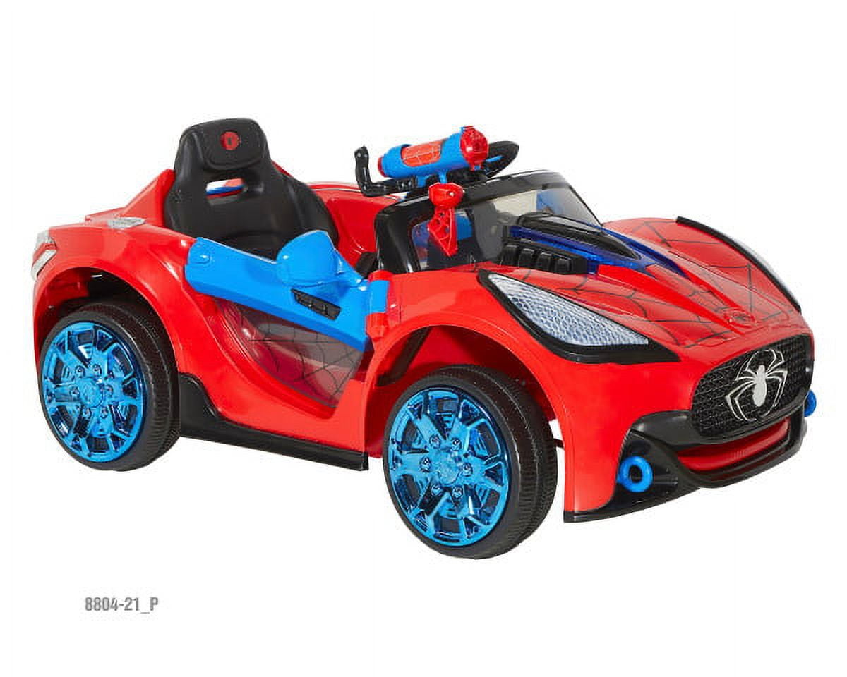 Spiderman-marvel 6 Volt Spider-man Super Car for Kids