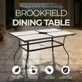 thumbnail image 4 of Four Seasons Courtyard Brookfield Porcelain Top Outdoor Dining Table, 4 of 7