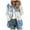 Blue#womens colorblock fleece jacket, variant on Feancey Weekly sale 2025 Women Fuzzy Jackets Plus Size,Womens Winter Fuzzy Fleece Jacket Hooded Color Block Patchwork Cardigan Coats Outerwear with Pockets