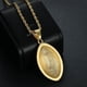 thumbnail image 5 of Collar con colgante de rugby chapado en oro y acero de titanio, collar para hombre con personalidad creativa, 5 of 7