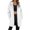 White, variant on cocolona Womens Long Zip Hoodies Long Sleeve Oversized Hooded Sweatshirts Fall Winter Fleece Jackets Warm Coats