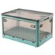 thumbnail image 1 of Caja de Almacenamiento Plegable con Ruedas, Gran Capacidad, Transparente, Apilable, Impermeable, para Usar en Armarios y Organizar el Hogar B, 1 of 5