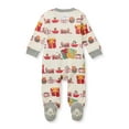 thumbnail image 2 of Burt's Bees Baby Organic Cotton Baby Holiday One Piece Footed Sleep 'N Play, Sizes Newborn-6/9 Months, 2 of 2
