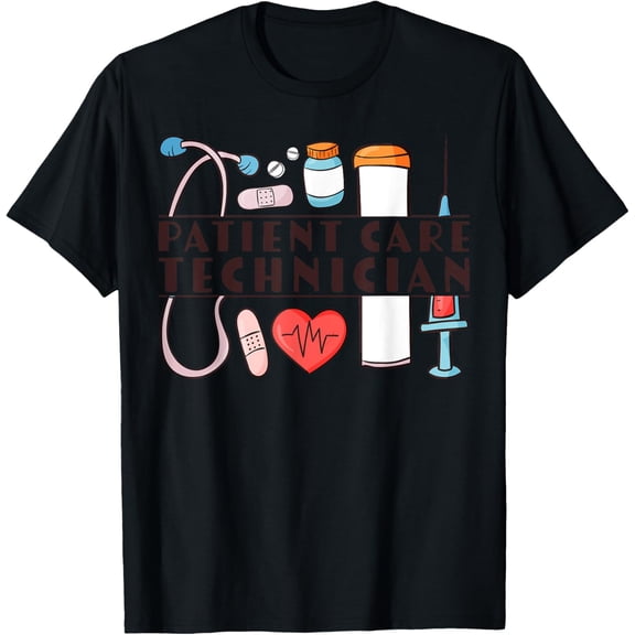 Cute Patient Care Technician PCT T-Shirt