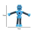 thumbnail image 5 of Mialoley LED Lighting Robot Toy, Telescopic Sensory Fidget Toy with Suction Cup Party Favor, 5 of 5
