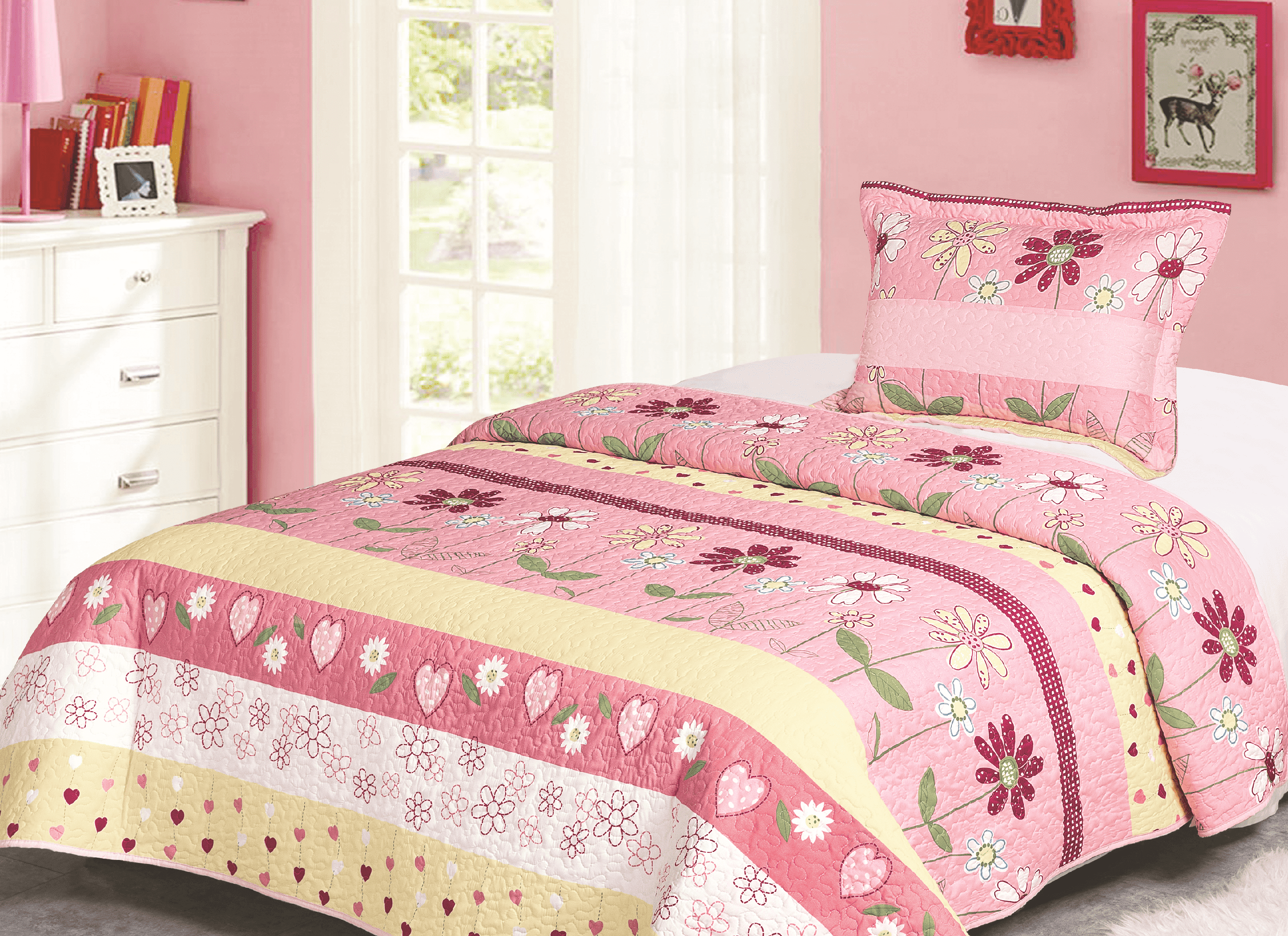 twin size girl bed