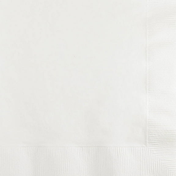 1200 Count Bulk Pack White 2 Ply Beverage Napkins