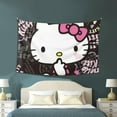 thumbnail image 5 of Hello Kitty Tapestry, Wall Hanging Tapestry, Wall Art Tapestries Poster, Home Decor for Bedroom Living Room Dorm, 60"x40", 5 of 9