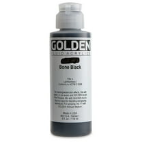 Golden® Fluid Acrylic, 4 oz., Bone Black