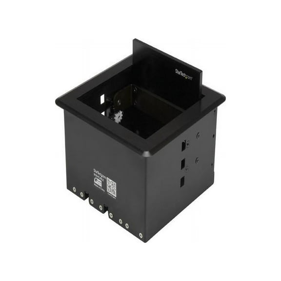 StarTech.com BOX4CABLE Conference Table Cable Management Box – Table Top – Conference Room AV – Conference Table Connectivity Box