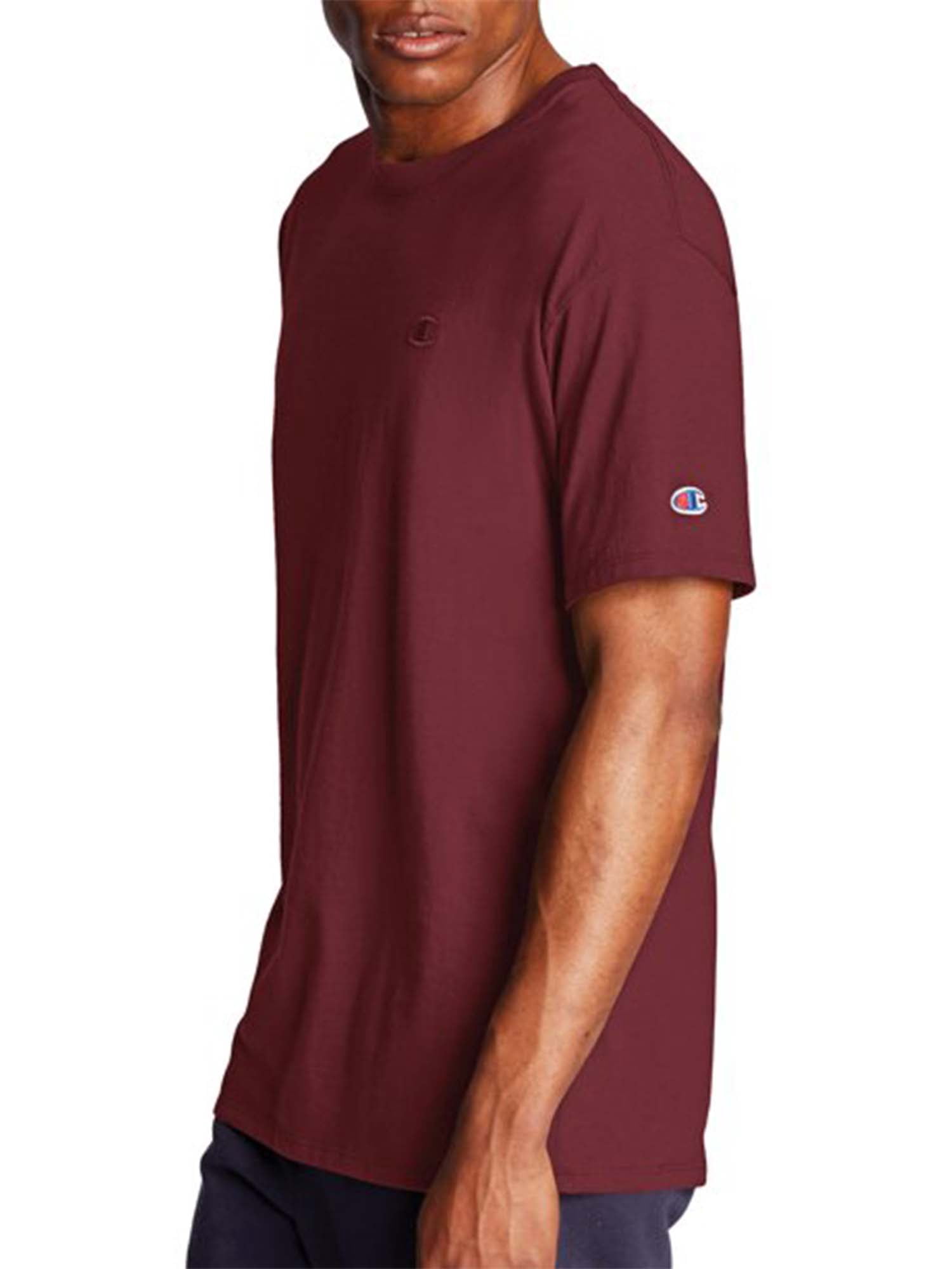 Champion Men's and Big Men's Solid Classic Jersey T-Shirt, Sizes S-2XL