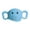Blue, variant on Soft Silicone Baby Bottle Handle Elephant Shape Universal Water Bottle Holder for Infant Feeding Bottles Accessories
