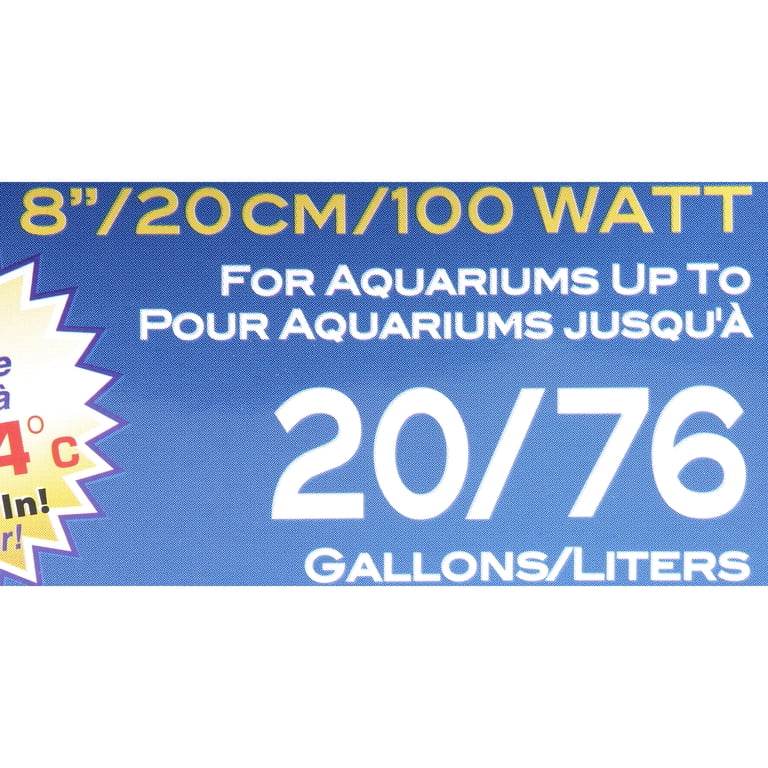 Penn-Plax Cascade Glass Aquarium Heater, 100W photo 6