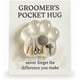 thumbnail image 2 of Recuerdo de bolsillo para peluquero canino | Tarjeta de agradecimiento para peluqueros caninos con mensaje inspirador | Regalo de agradecimiento para estilistas de mascotas | Regalo navideño |, 2 of 2