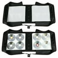 thumbnail image 2 of 400/520 Discs Portable Zipper CD DVD Case Card Holder Storage Carrying Bag Organizer Wallet Closure VCD Sleeves Wallets for Home Car Travel Office Black, 2 of 7