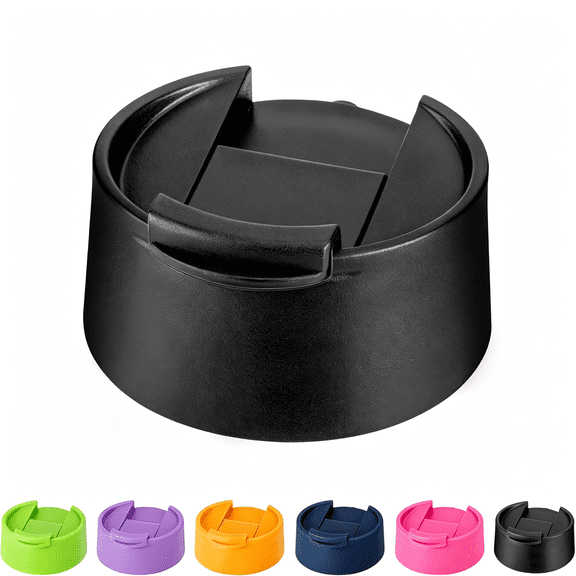 BPPEG Flip Lid Replacement for 12 16 18 20 32 40 64 Oz Wide Mouth|Replacement Lid for Hydroflask,Thermoflask,Iron Flask and More 2.28" Wide Mouth Bottles,Bpa-Free,For Outdoor,Gym,Work