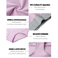 thumbnail image 5 of POKARLA Women's High Waisted Cotton Underwear Soft Breathable Panties Stretch Briefs Regular & Plus Size 5-Pack, 5 of 7