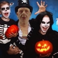 thumbnail image 4 of Halloween Headgear Old Man Face Cover  Human Horror  Headgear For Party Props, 4 of 8