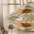 thumbnail image 6 of Spring Summer Sunflower Throw Pillow Covers 20x20 Set of 4,Butterfly Pillow Cases for Bedroom Sofa Couch, 6 of 6
