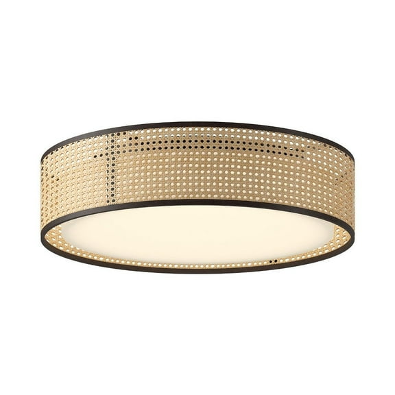 FM479020RB-Alora Lighting-Lyla - 32W LED Flush Mount-5 Inches Tall and 20 Inches Wide