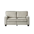 Small Couches, 57 inch Corduroy Loveseat Sofa, 2 Seater Couch with