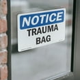 thumbnail image 4 of Trauma Bag OSHA Notice Vinyl Decal Label 5 Inch x 3.5 Inch - 10 Pack, 4 of 6