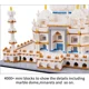 thumbnail image 5 of Kit de bloques de construcción Taj Mahal Nano Micro bloques de construcción juguetes educativos regalo para adultos y niños kaili Sencillez, 5 of 5