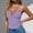 Purple, variant on Endives Womens Tank Tops Ribbed Workout Tank Top With Built in Bra Tight Racerback Neck Athletic Sport Tank Top Purple