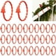 thumbnail image 1 of Bridas 30 bridas para barandillas de escaleras, guirnaldas de flores y otras herramientas de fijación decorativas. Rkxzt, 1 of 8