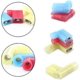 thumbnail image 2 of 100 Pieces 90 Degree Nylon Fully Insulated Flag Terminal, Quick Disconnect Female Terminal, F Type Push In Electrical Connector 12-10 AWG/ 22-14 AWG (, 2 of 5