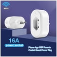 thumbnail image 2 of Inteprter 10A 16A Tuya WiFi enchufe inteligente teléfono aplicación Control de voz temporizador enchufe inalámbrico calentador de agua toma de corriente Electrodomésticos No.01 Brazil Plug Inteprter HA008185-01B, 2 of 6